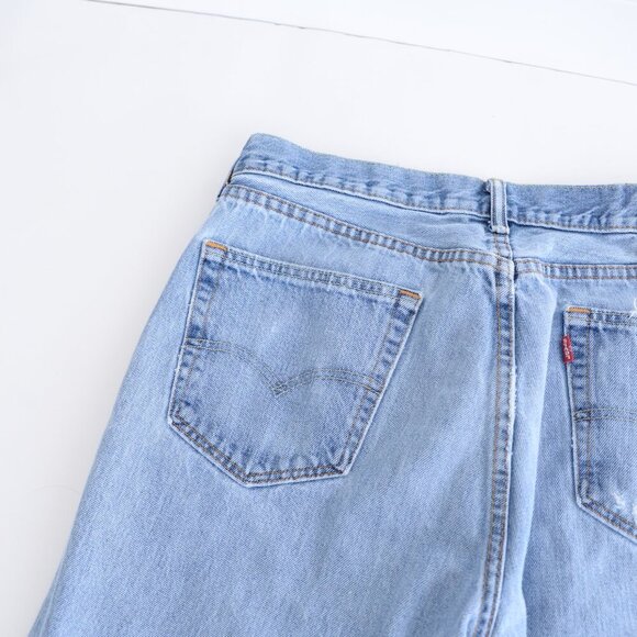 Levi's Light Blue Men's Straight Jeans - Picture 15 of 15